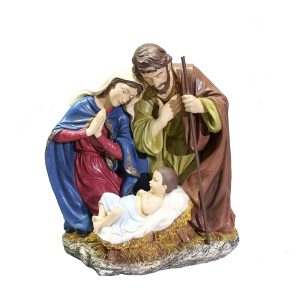 Holy Family Nativity Figurine with Baby Jesus -kwa18109