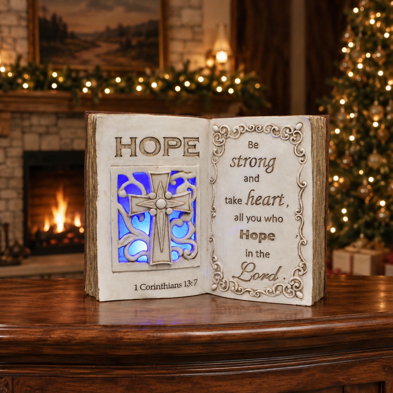 Hope Inspirational Resin Window| KWS17121 Hope Inspirational Resin Window in Christmas Home Décor – KWS17121