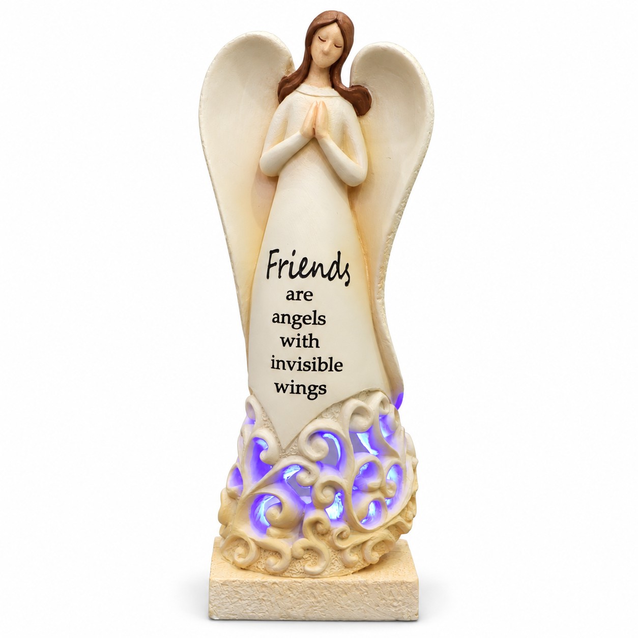 Friends Are Angels Lighted Friendship Angel Figurine-kws17150 Friends Are Angels Lighted Friendship Angel Figurine-kws17150