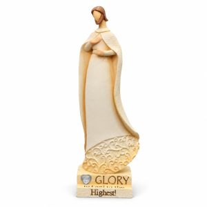 Glory to God in the Highest Faith Figurine-kws17155
