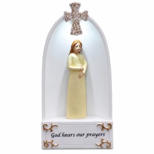 God Hears Our Prayers Woman Cross Arch-kwa15117
