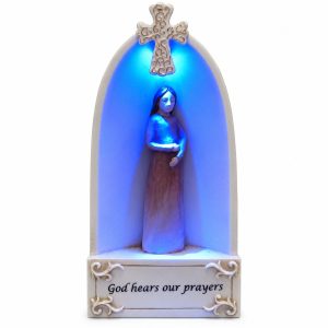 God Hears Our Prayers LED Woman Arch-kwa15122